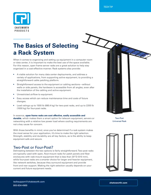 Selecting a Rack System.pdf