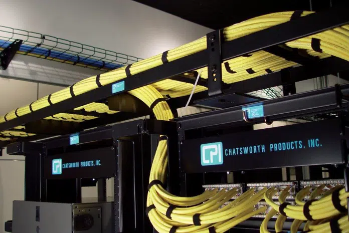 Data Center Triangle Wall Support Bracket for Cable Runway