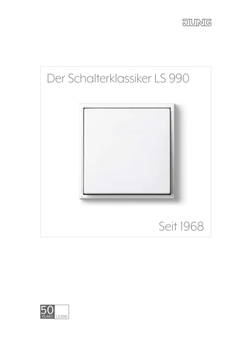 JUNG 50 Jahre LS990