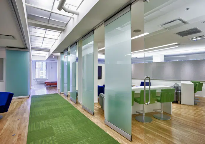 Luminous Glass Walls - Operable Partitions