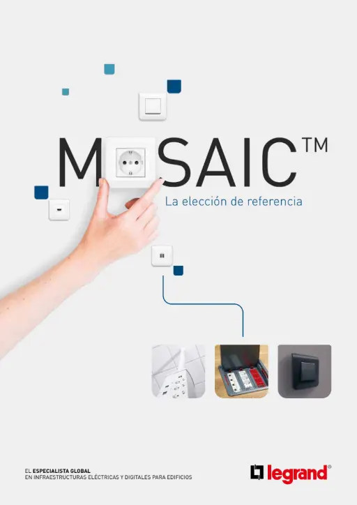 Catalogo Legrand Mosaic