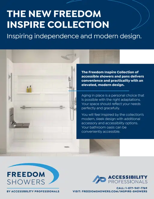 Inspire Residential Accessible Showers
