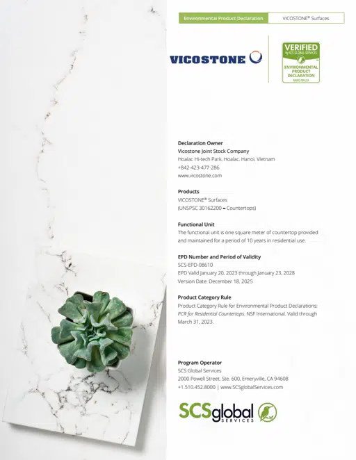EPD Certificate - VICOSTONE.pdf