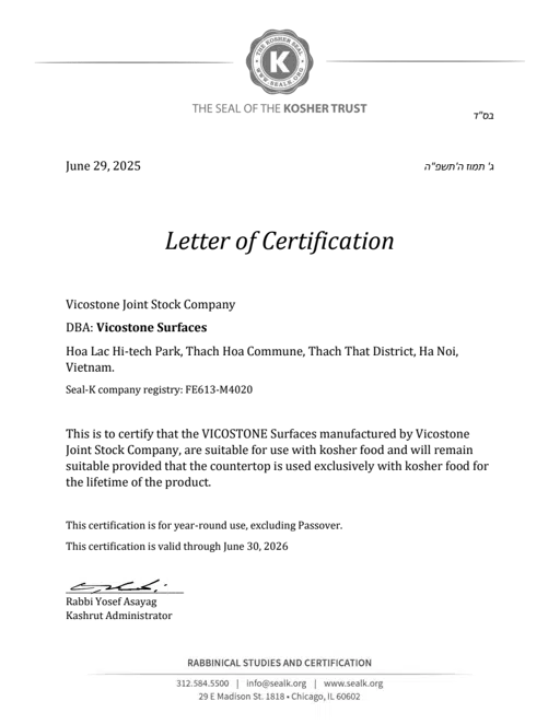Kosher - VICOSTONE.pdf