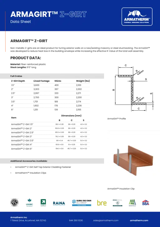 ArmaGirt Data Sheet
