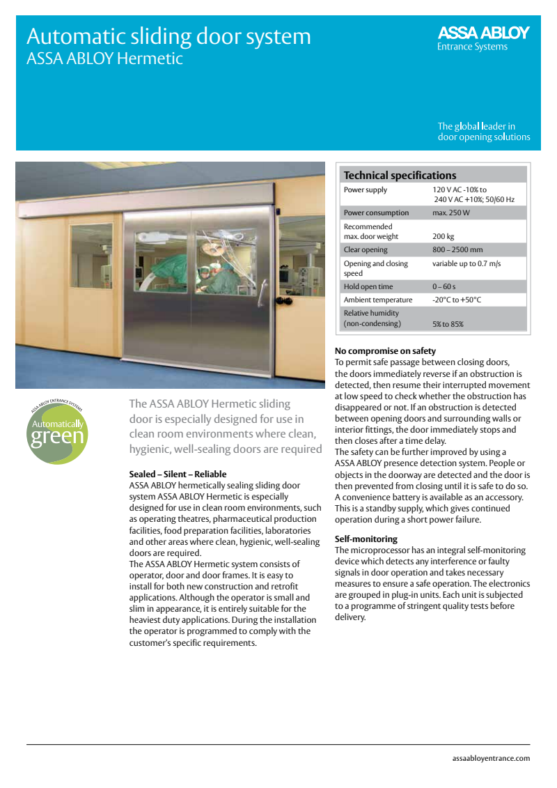 BIM objects - Free download! ASSA ABLOY Entrance Systems | BIMobject