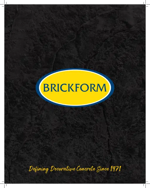 Brickform Product Guide