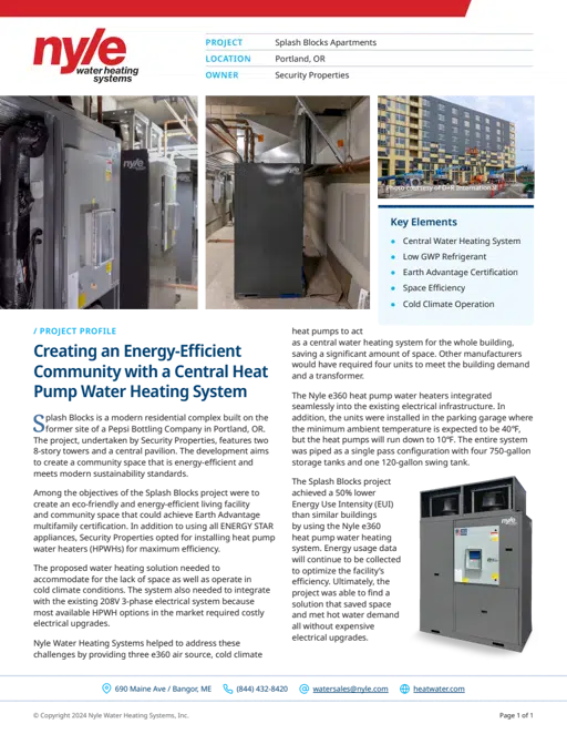 Project Profile: Creating an Energy-Efficient Community