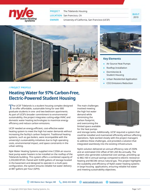 Project Profile: 97% Carbon-Free Student Housing