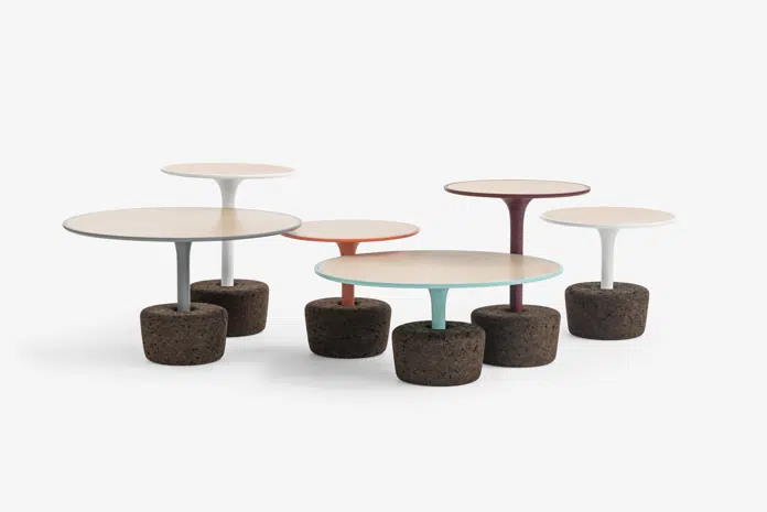 Flora - Side tables by DAM