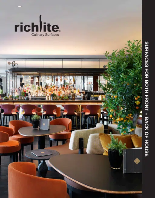 Richlite Culinary Surfaces Front of House & Back of House Booklet