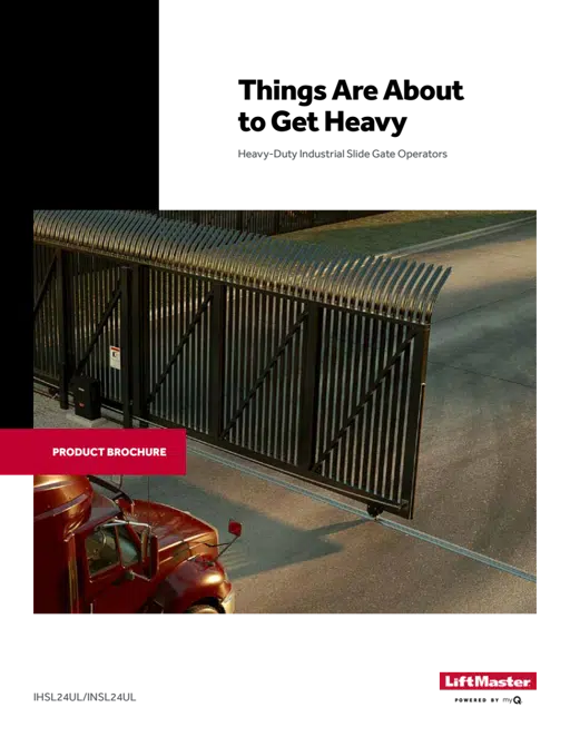 Industrial Slide Gate Operator