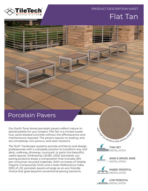 Tile Tech_Porcelain Pavers Flat Tan.pdf