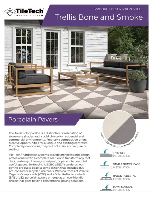 Tile Tech_Porcelain Pavers Trellis Bone and Smoke.pdf