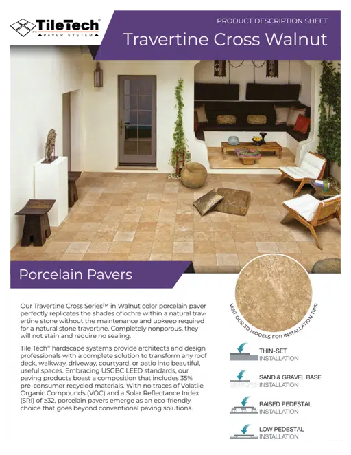 Tile Tech_Porcelain Pavers Travertine Cross Walnut.pdf