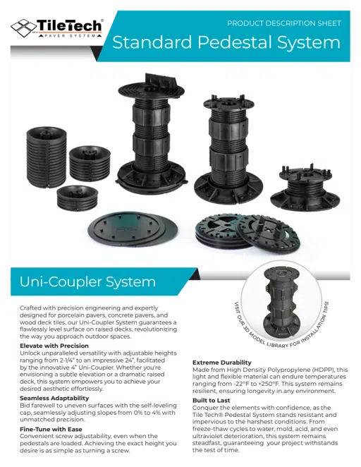 Tile Tech_Standard Pedestal System.pdf