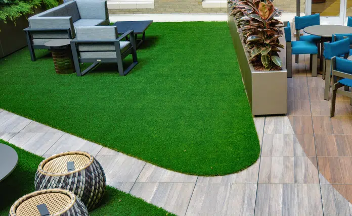 Turf-Tray™ Rooftop Artificial Grass