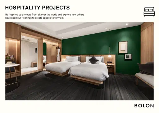 Bolon Sector booklet HOSPITALITY