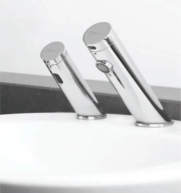 Touch Free Lavatory Faucets - Green