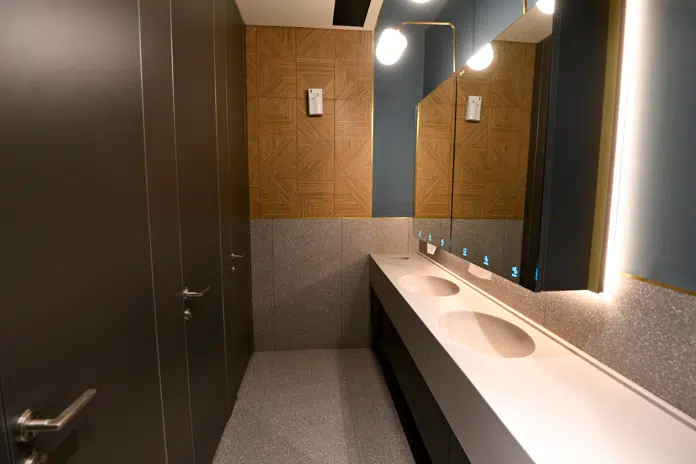 Restroom Cubicles and Partitions