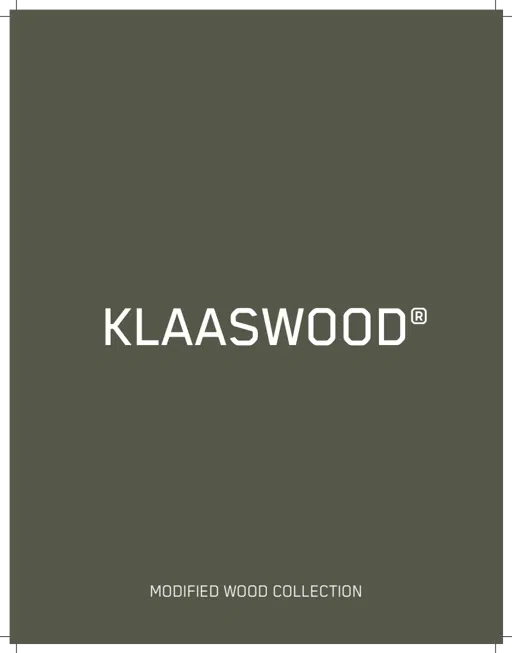 KLAASWOOD Product Catalog