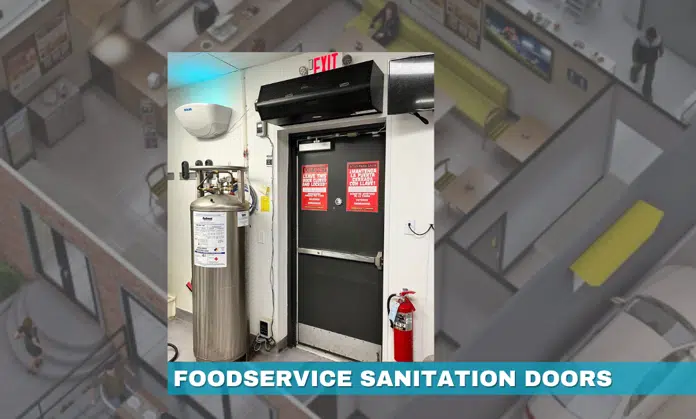 Foodservice Sanitation Doors
