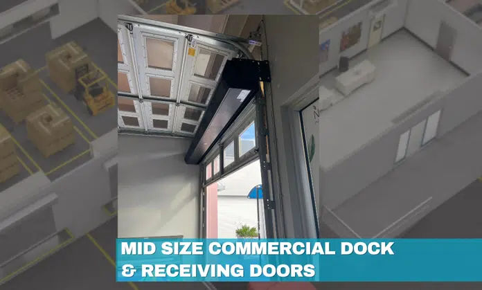 Mid Size Commercial Dock and Receiving Doors