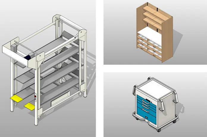 Healthcare - Surgical, Storage, Pharmacy Casework and Exam Room