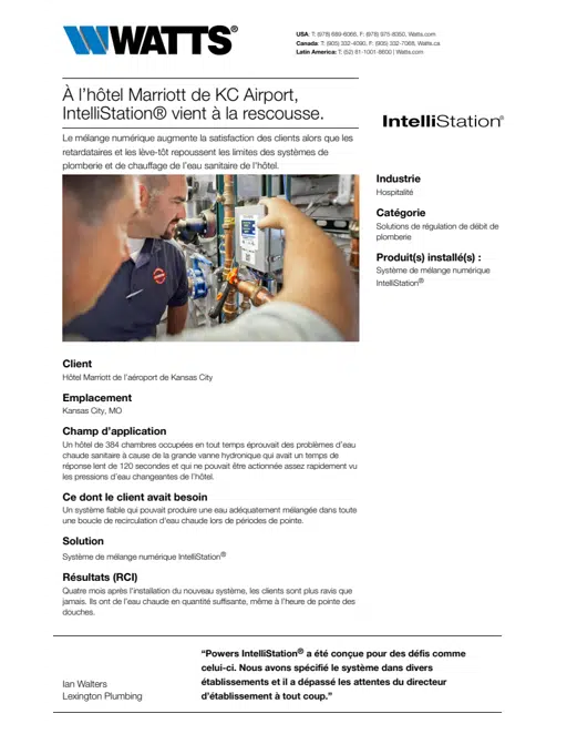 Marriott de KC Airport - Etude de cas Watts.pdf
