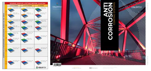 Colortek Anti Corrosion Range Brochure