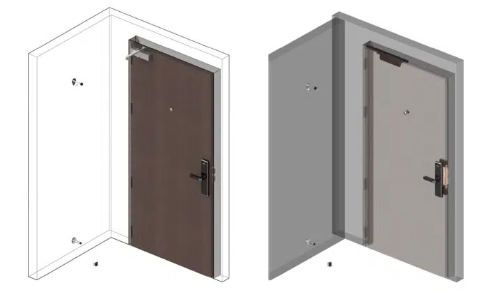  Wooden Swing Door - Hardware for Wooden Swing Door