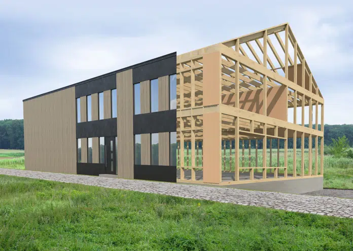 Timber construction panels
