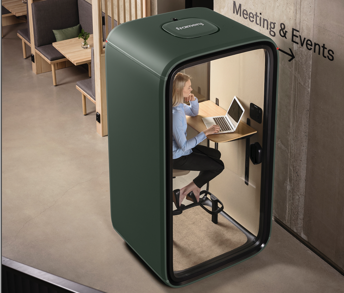 BIM objects Free download! Phone Booth Soundproof phone booth