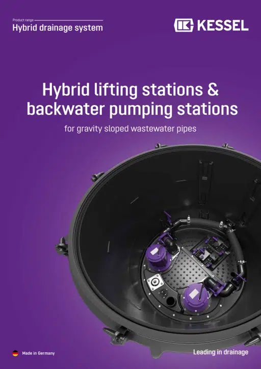 Hybrid lifting stations & backwater pumping stations