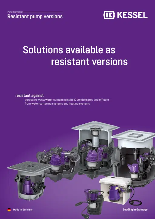 Resistant pump versions