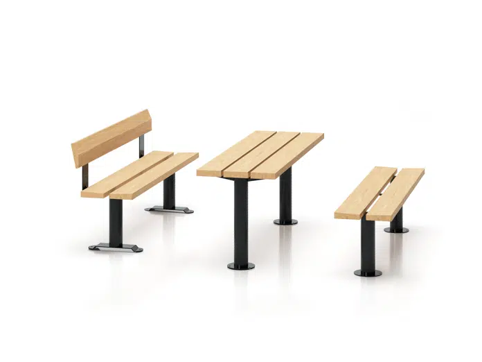 Stadsbänken Furniture series