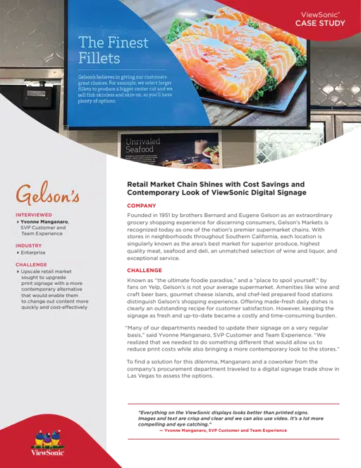 Case Study: Gelsons Market 