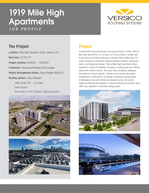 1919 Mile High Apartments