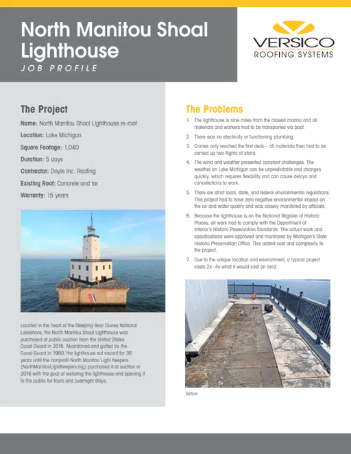 North Manitou Shoal Lighthouse