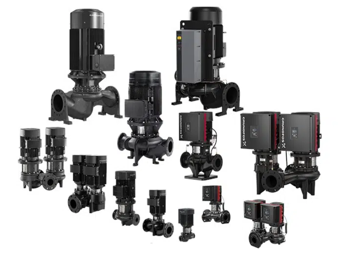 Single stage In-line pump - Vertical