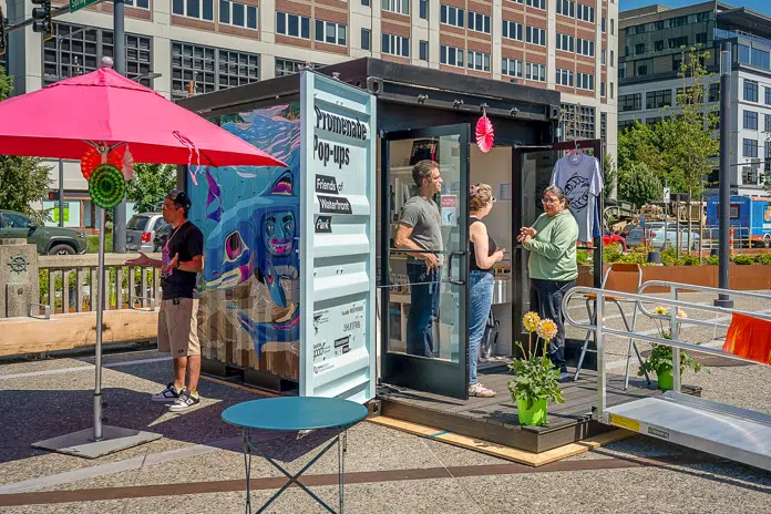 Shipping Container Retail Units (Modular Structures)