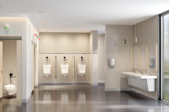 Public Restrooms Designed for Performance