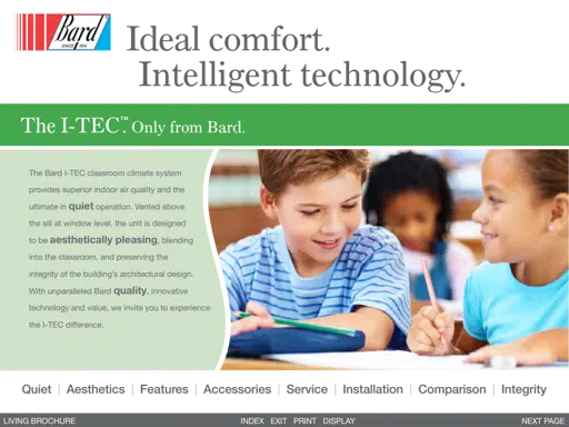 Bard I-Tec - Ideal Comfort. Intelligent Technology.