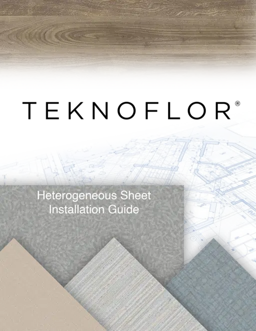 Teknoflor Heterogeneous Sheet - Installation Guide